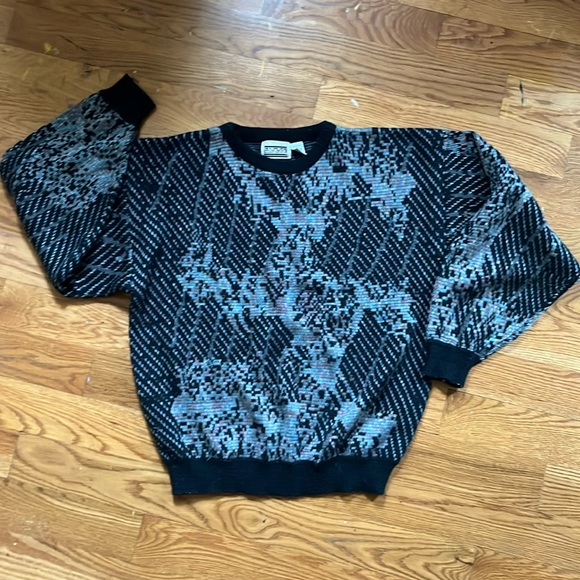 Vintage Sweaters - Vintage grunge grandma oversized sweater